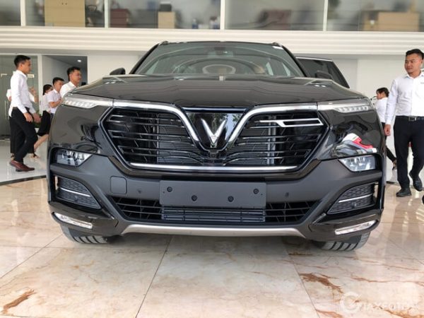 Hình ảnh chi tiết đầu xe Vinfast SUV A2.0 Hình ảnh chi tiết đầu xe Vinfast SUV A2.0
