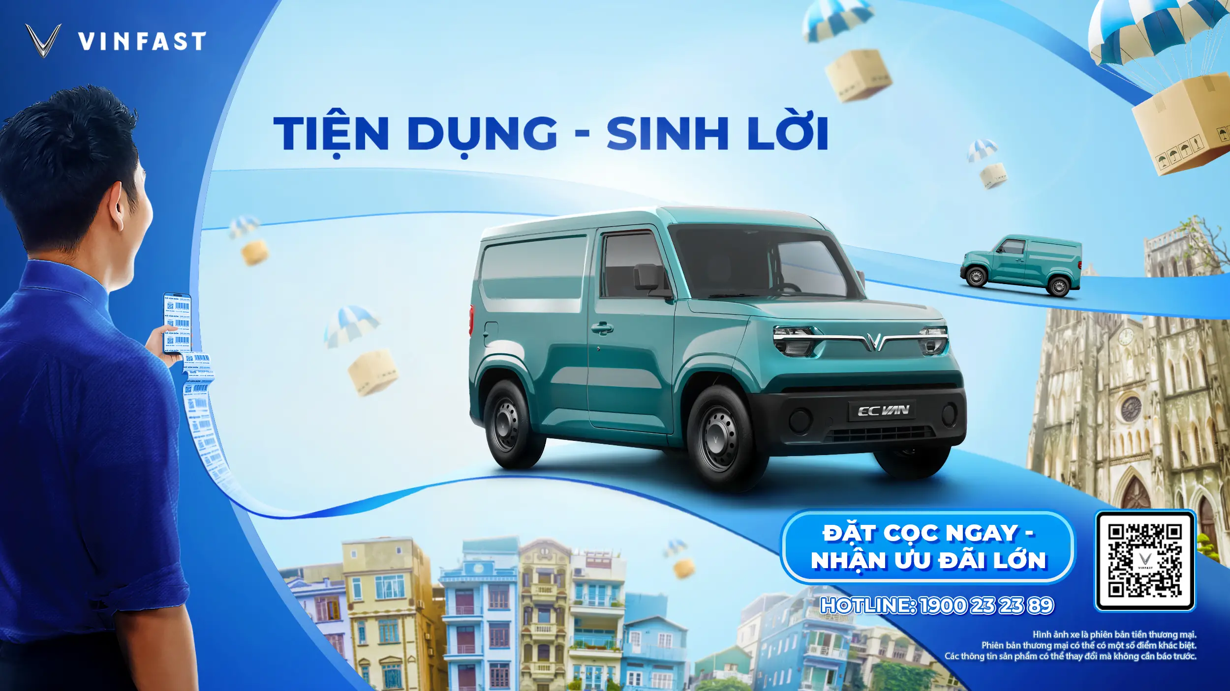 xe điện chở hàng cỡ nhỏ EC Van, Xe điện chở hàng cỡ nhỏ EC Van Giải pháp vận tải tối ưu cho doanh nghiệp nhỏ và cá nhân, Vinfast Mỹ Đình | Đại lý xe ô tô Vinfast chính hãng uy tín tại Hà Nội