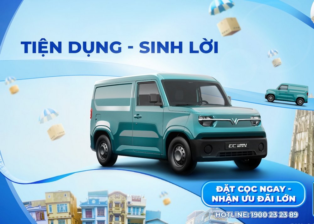 vinfast ec van, Vinfast ec van – Cuộc cách mạng vận tải đô thị xanh, Vinfast Mỹ Đình | Đại lý xe ô tô Vinfast chính hãng uy tín tại Hà Nội